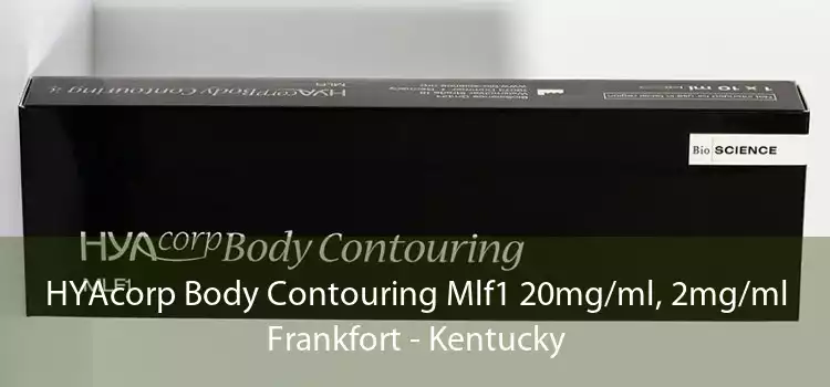 HYAcorp Body Contouring Mlf1 20mg/ml, 2mg/ml Frankfort - Kentucky